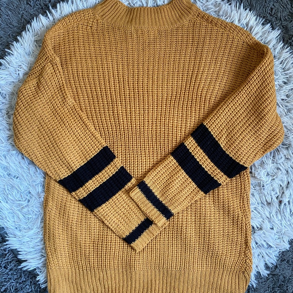 Yellow sweater